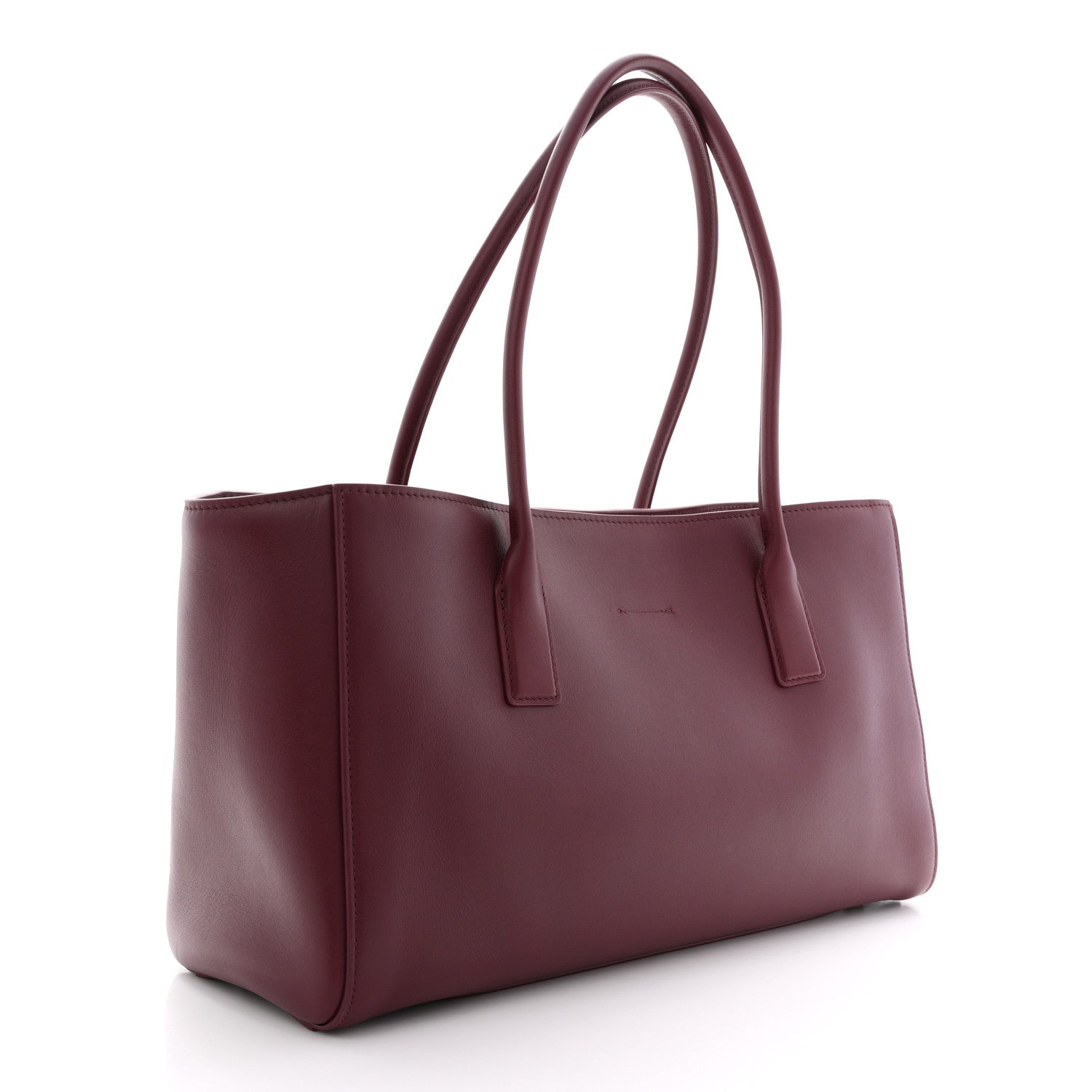 Chanel Calfskin Archetype Small Shopping Tote Dark Burgundy 3 of 10