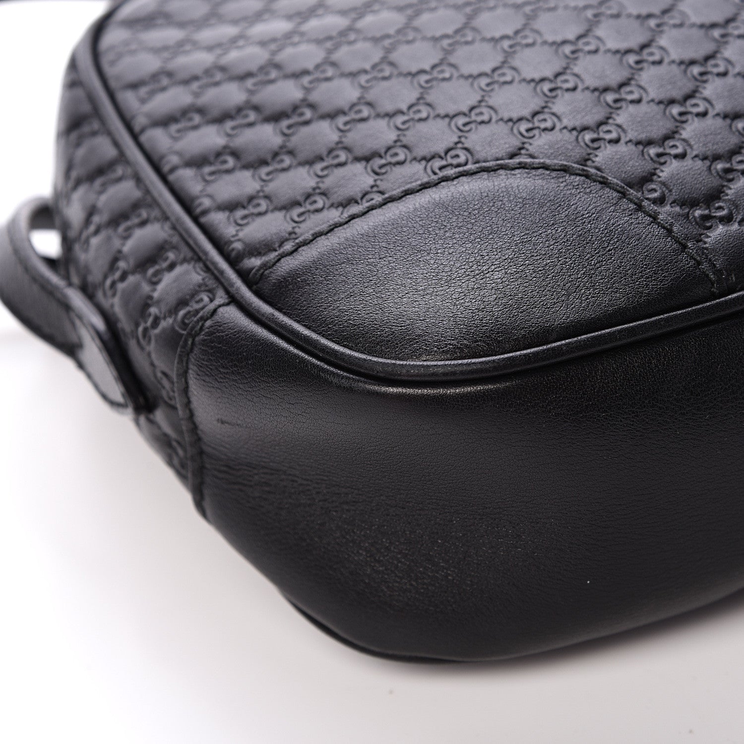 Gucci Microguccissima Mini Bree Messenger Bag Black 11 of 14