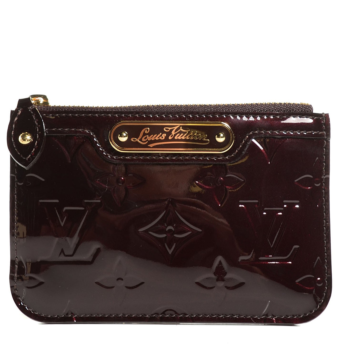 Vernis Key Pouch Amarante