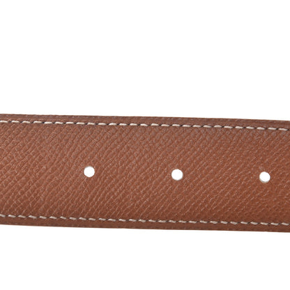 Hermes Box Epsom 32mm H Belt 65 Black Gold 6 of 11