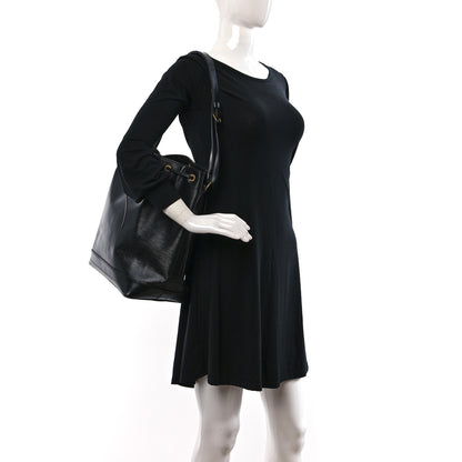 Louis Vuitton Epi Noe Black 3 of 9