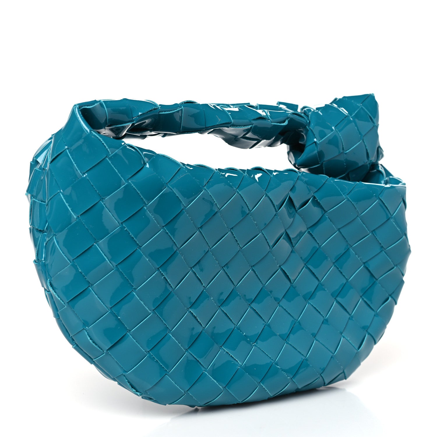 Bottega Veneta Patent Nappa Intrecciato Candy Jodie Blaster 3 of 9