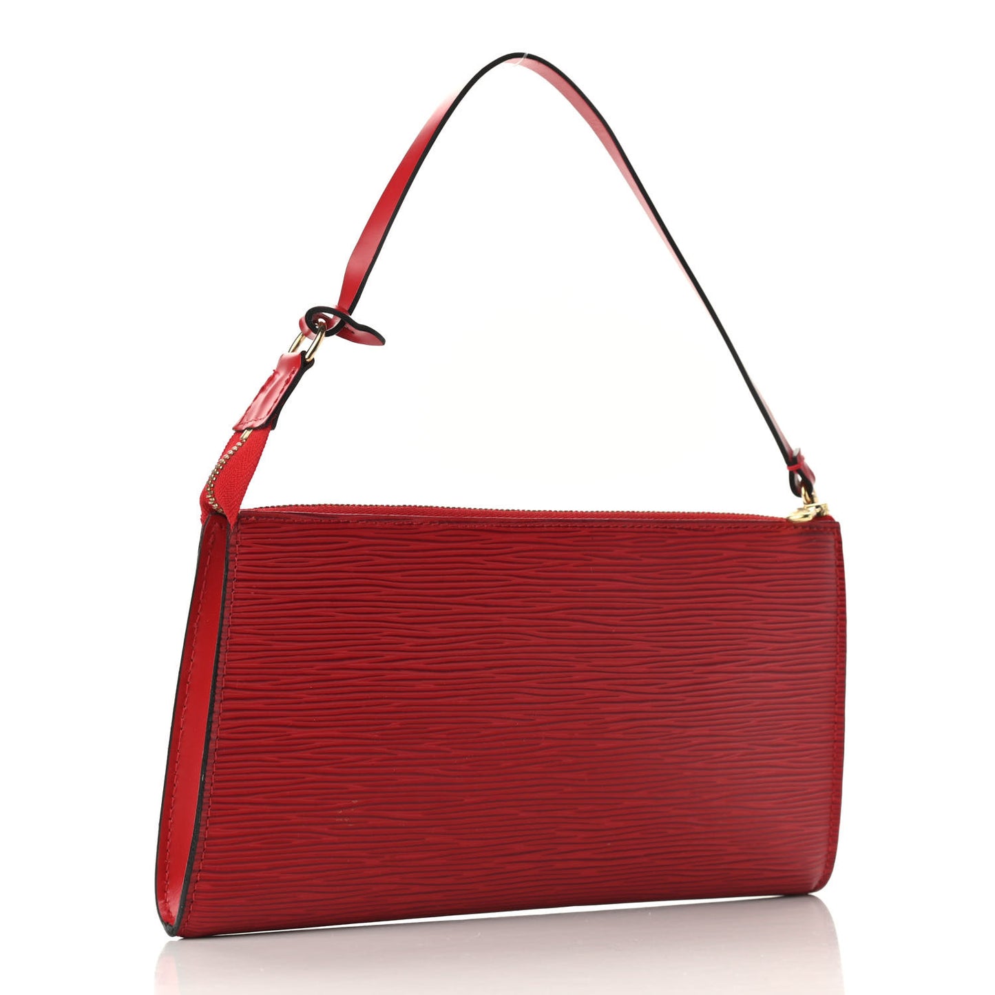 Epi Pochette Accessories 24 Castillan Red
