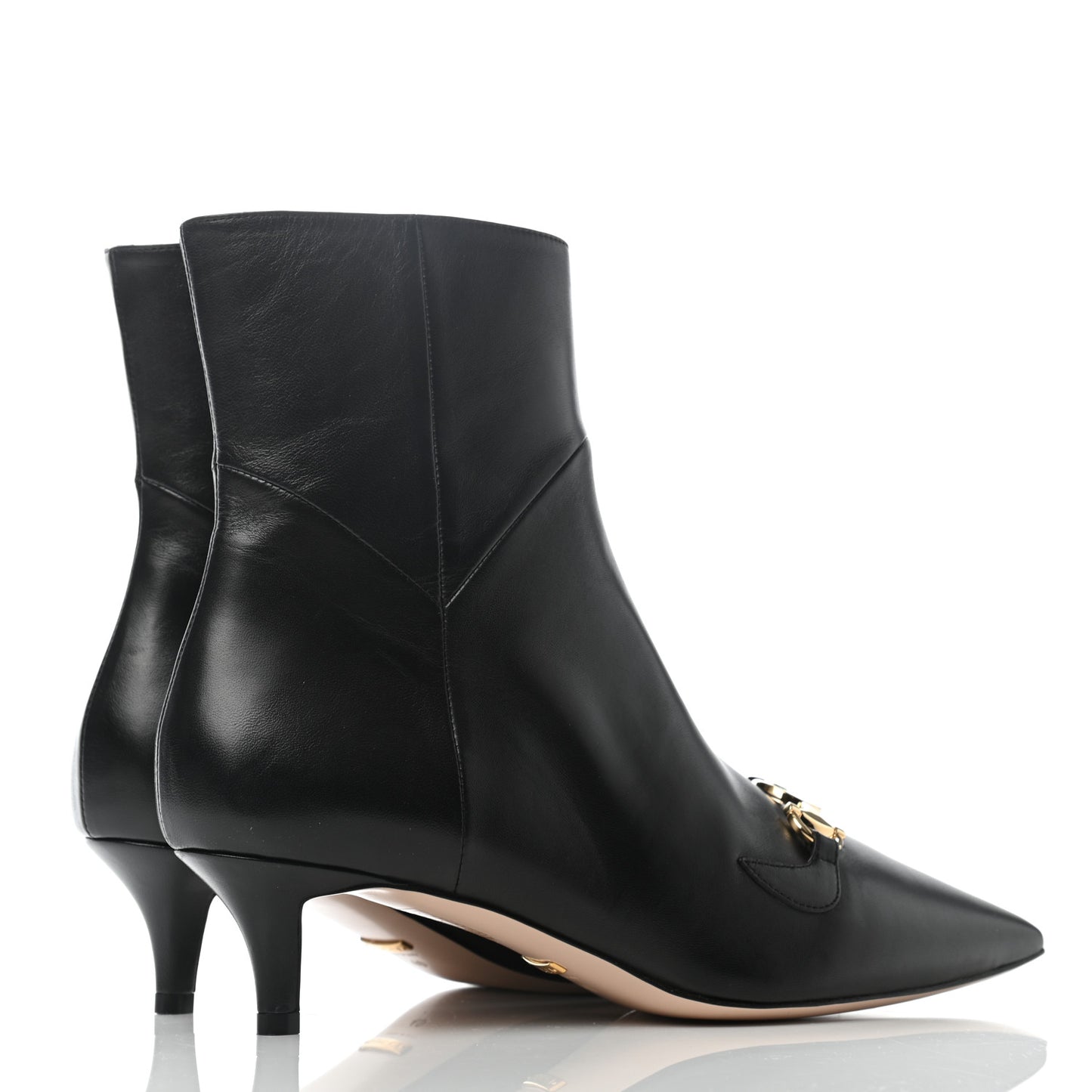 Nappa Zumi Mid Ankle Boots 40 Black