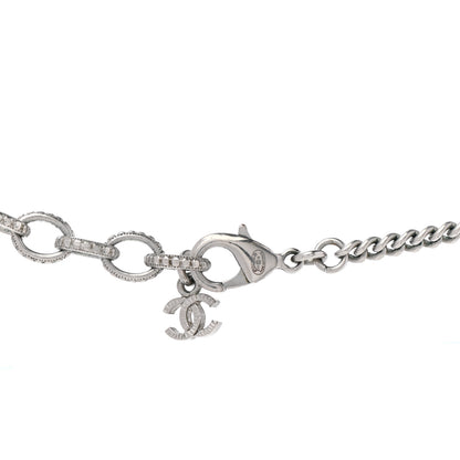 Chanel Pearl CC Star Long Necklace Silver 6 of 6
