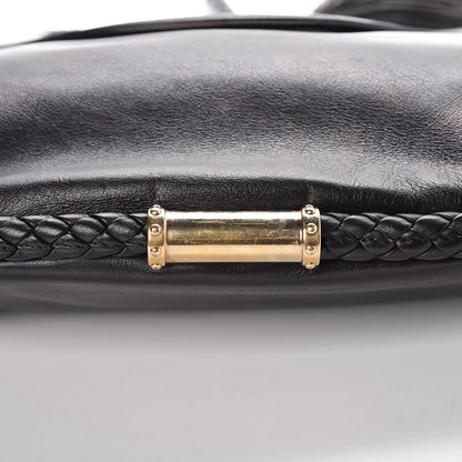Gucci Calfskin Britt Tassel Shoulder Bag Black 10 of 10