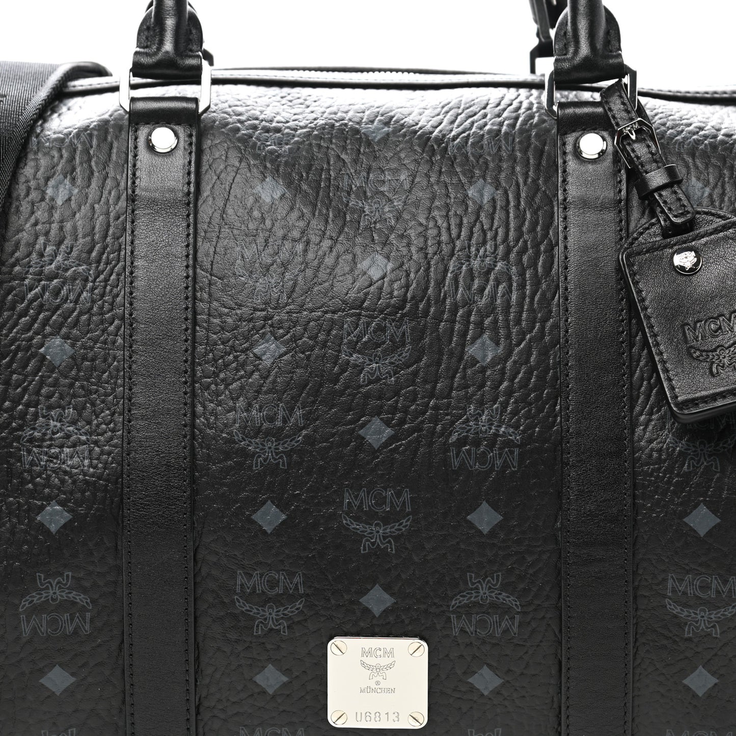 Visetos Medium Traveler Weekender Duffle Bag Black