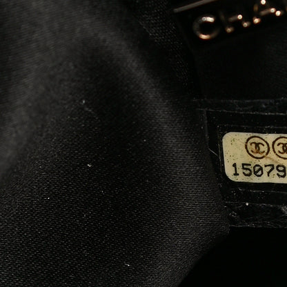 Chanel Glazed Calfskin Stitched On The Road Flap Black 6 of 19