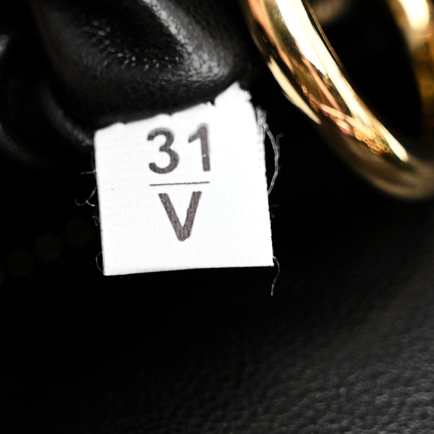 Calfskin Soft Sound Charms Shoulder Bag Black