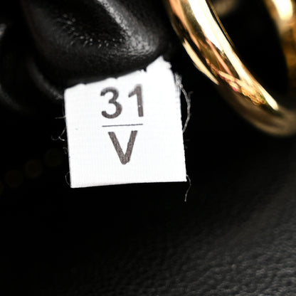 Prada Calfskin Soft Sound Charms Shoulder Bag Black 8 of 11