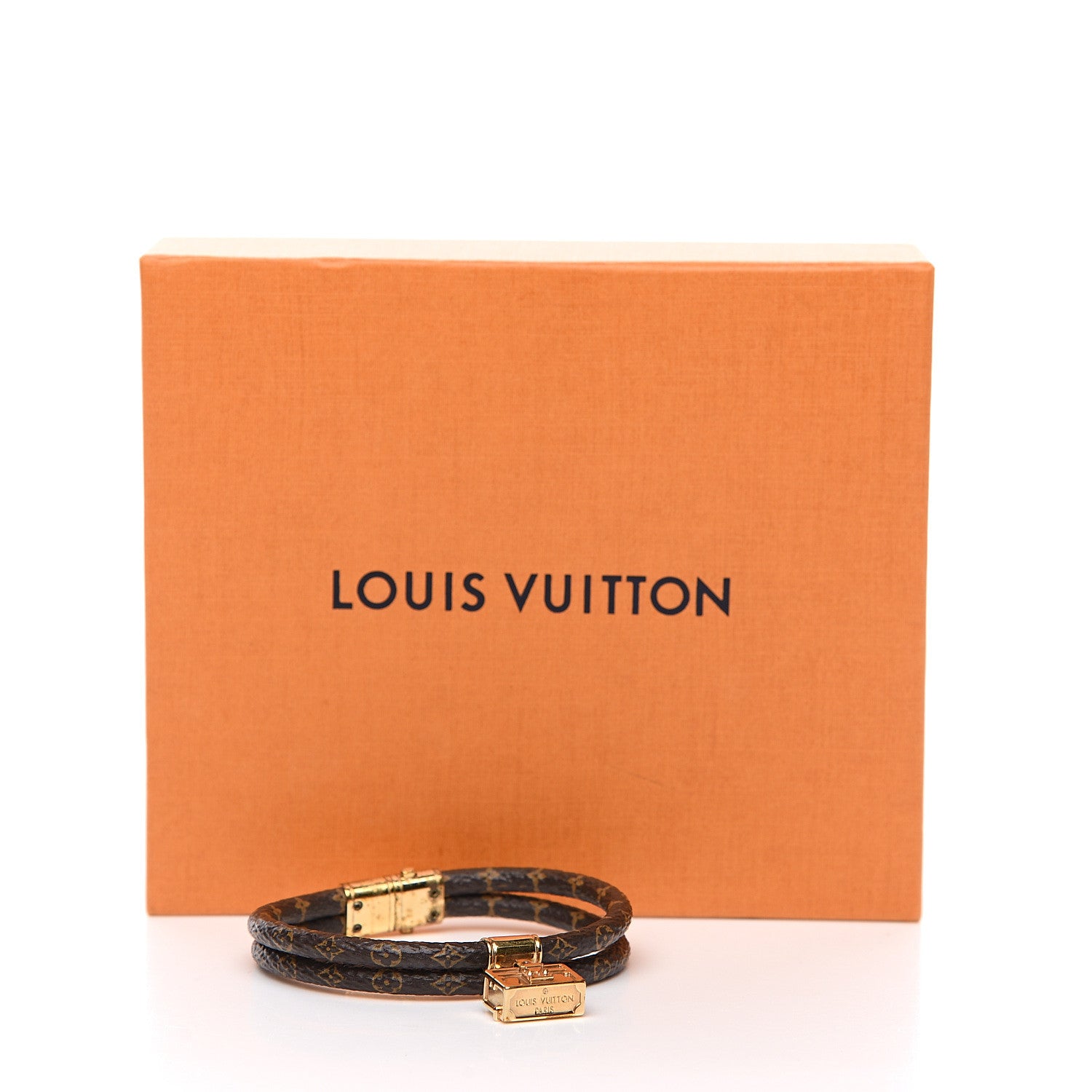 Louis Vuitton Monogram Petit Malle Bracelet 17 4 of 4