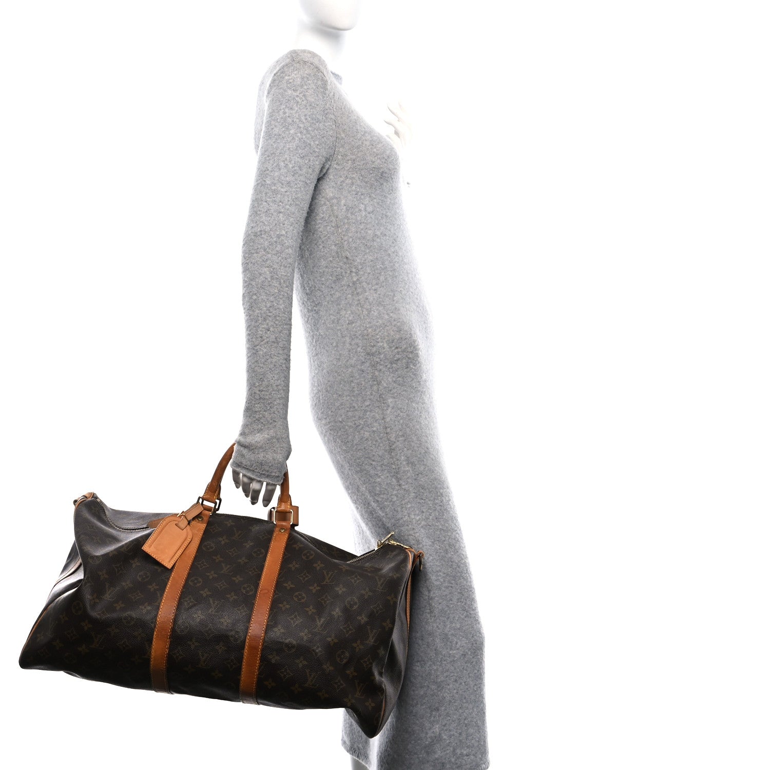 Louis Vuitton Monogram Keepall 55 3 of 11