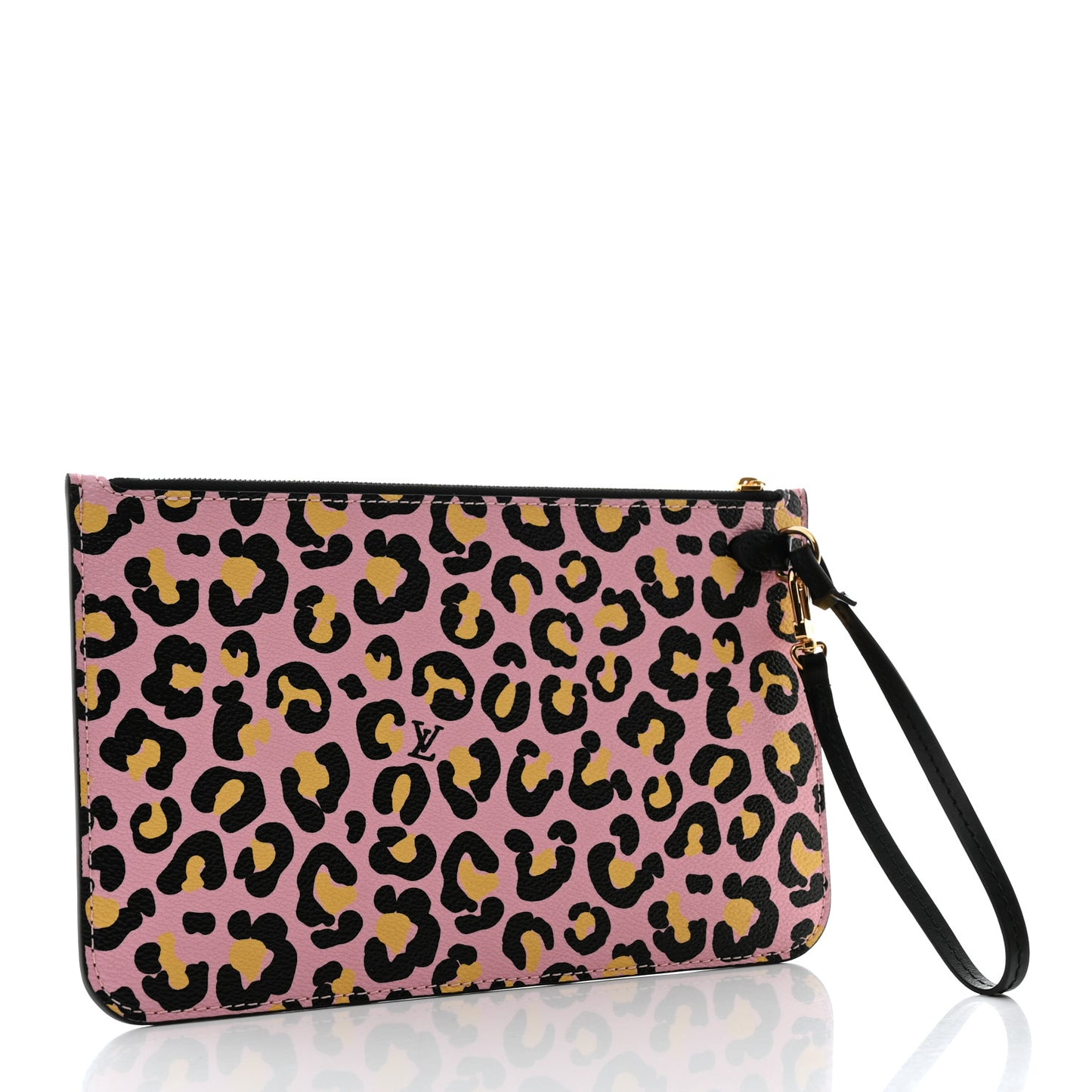 Monogram Giant Wild At Heart Neverfull MM Pochette Black