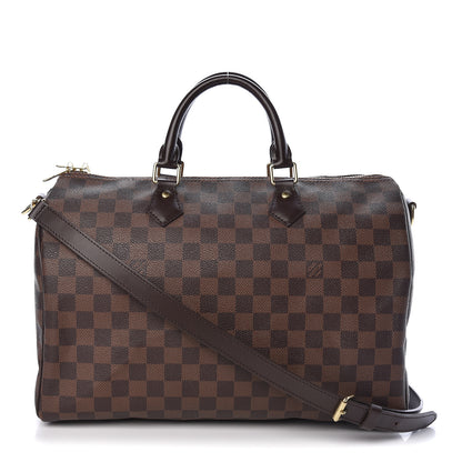 Louis Vuitton Damier Ebene Speedy Bandouliere 35 1 of 10