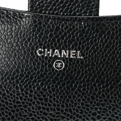 Chanel Caviar Quilted Flap Card Holder Black 6 of 13