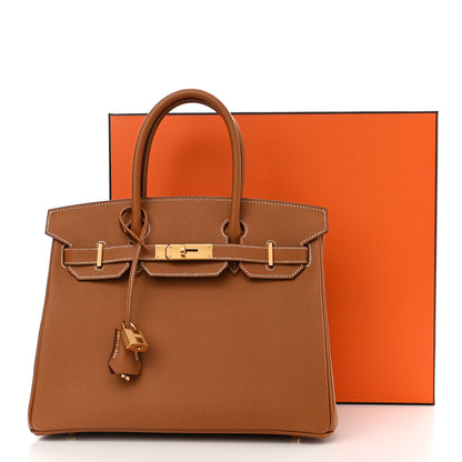 Hermes Epsom Birkin 30 Gold 11 of 11