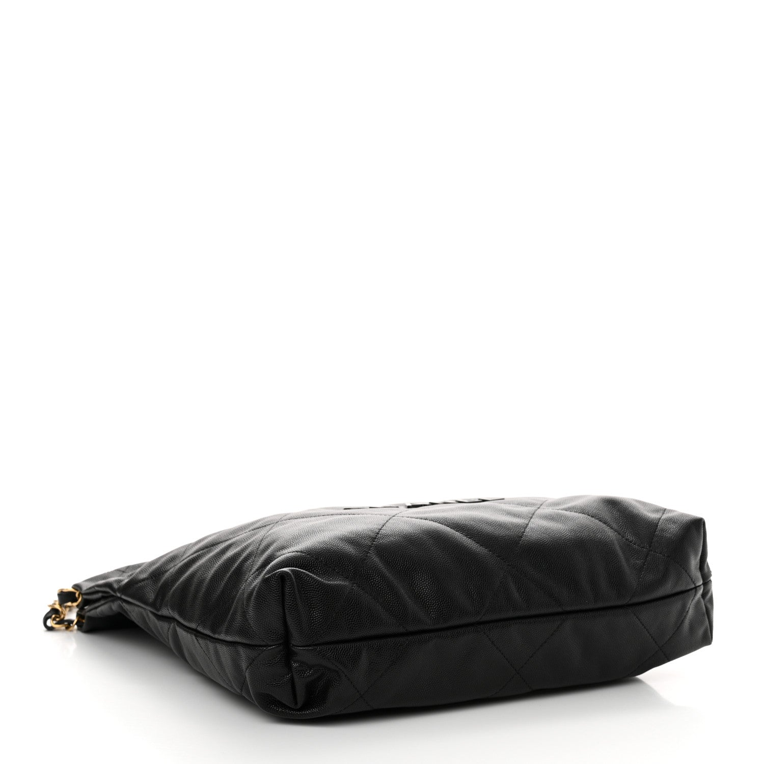 Chanel Shiny Caviar Quilted Monochrome Small Chanel 22 Black 5 of 11