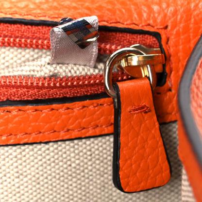 Jimmy Choo Grainy Calfskin Sonia Wallet On Chain Amber Orange 13 of 19