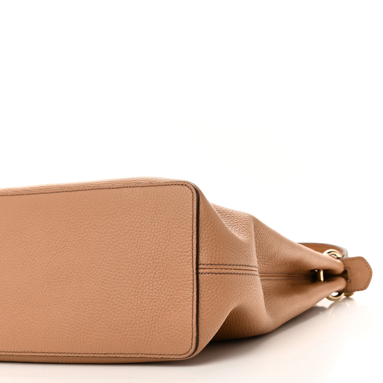 Gucci Pebbled Calfskin Large Soho Hobo Camelia 10 of 10