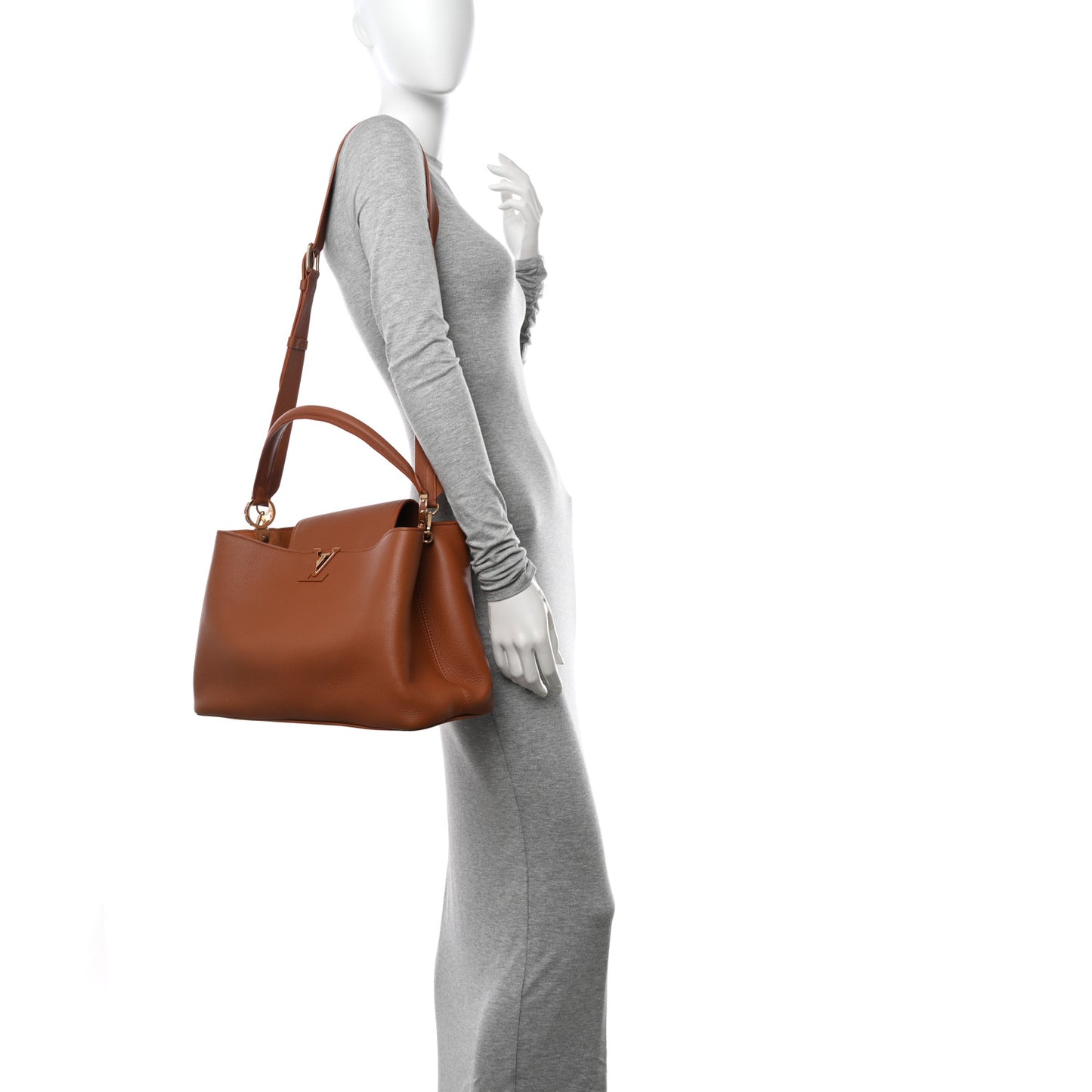 Taurillon Capucines GM Cognac