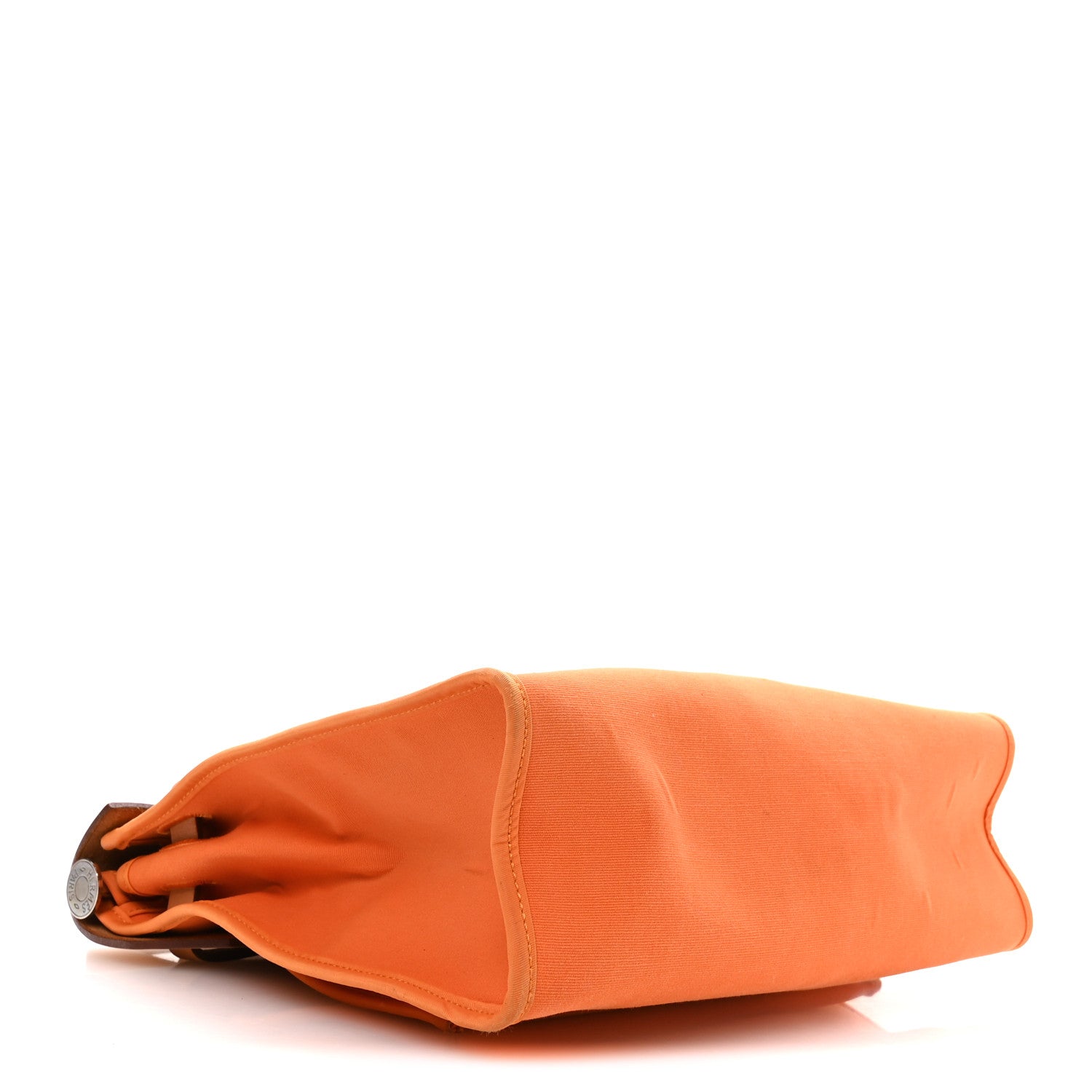 Hermes Vache Hunter Toile Herbag Zip 31 PM Orange 5 of 11