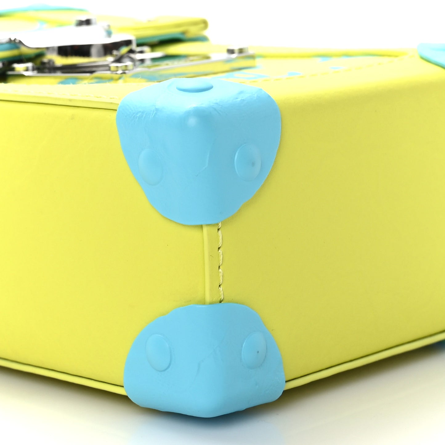 Monogram Playground Vertical Trunk Wearable Wallet Lime