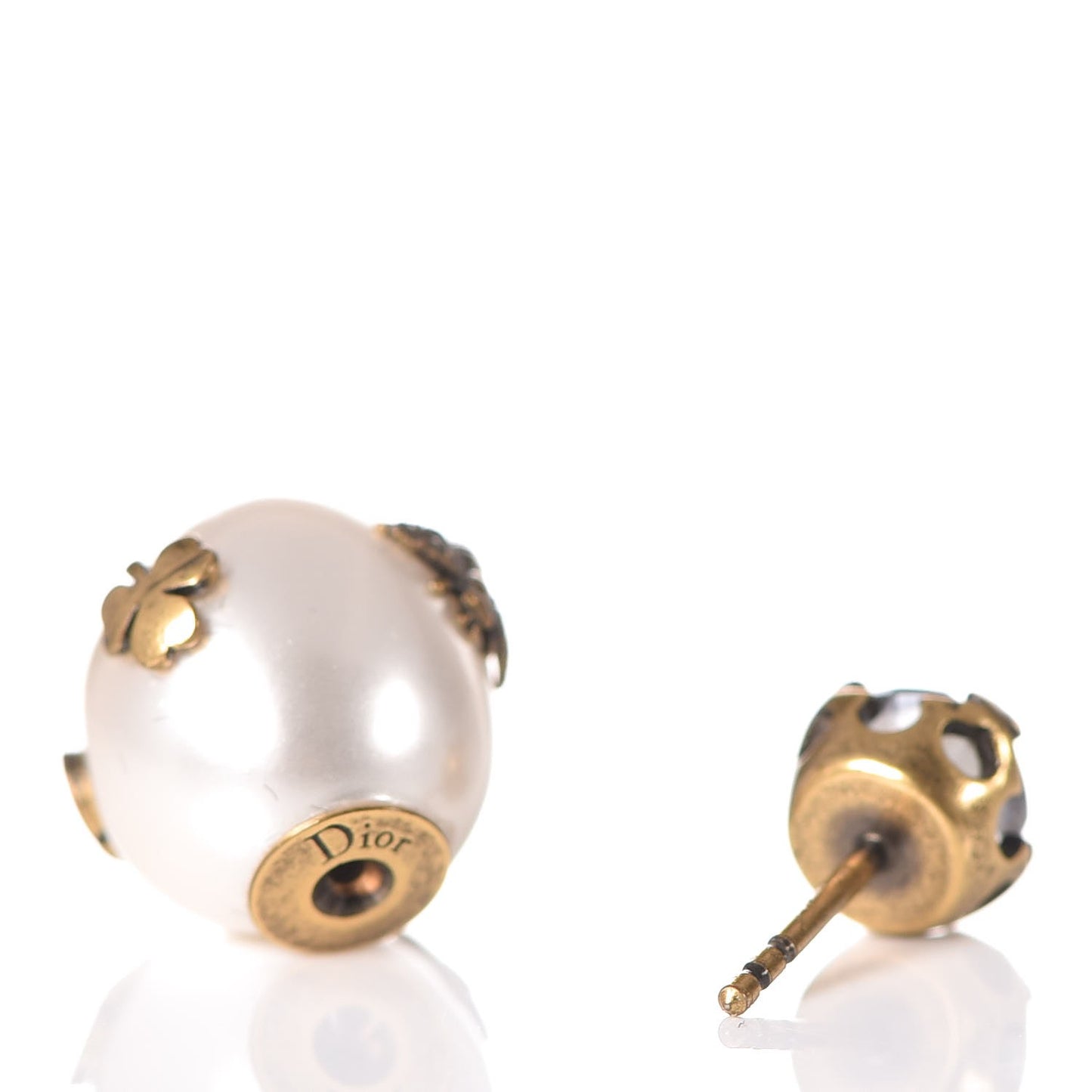 Pearl Crystal Mise En Dior Tribal Earrings