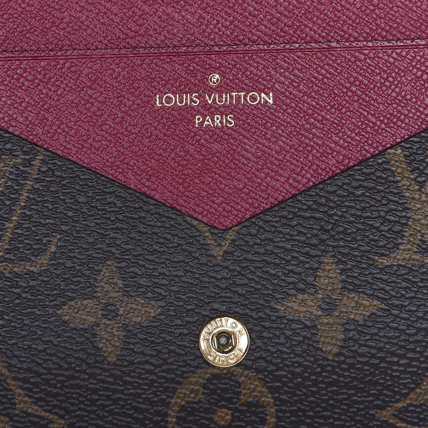 Monogram Jeanne Wallet Fuchsia