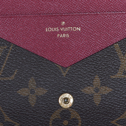 Louis Vuitton Monogram Jeanne Wallet Fuchsia 7 of 8