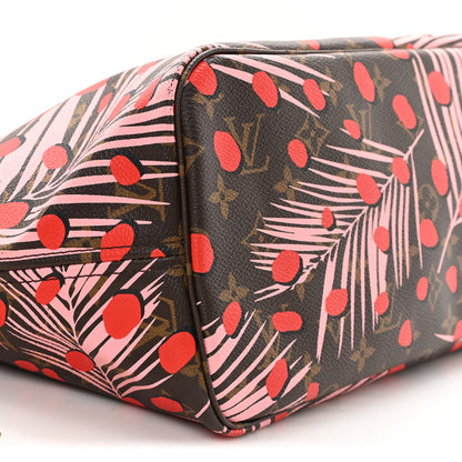 Louis Vuitton Monogram Jungle Dots Neo Neverfull MM Sugar Pink Poppy 8 of 12