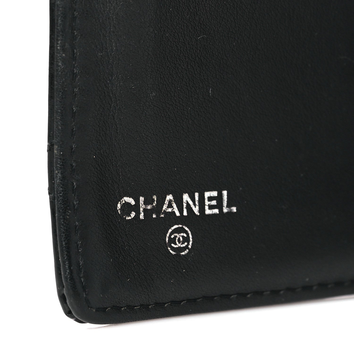 Chanel Patent Quilted Brilliant Yen Wallet Black 6 of 10