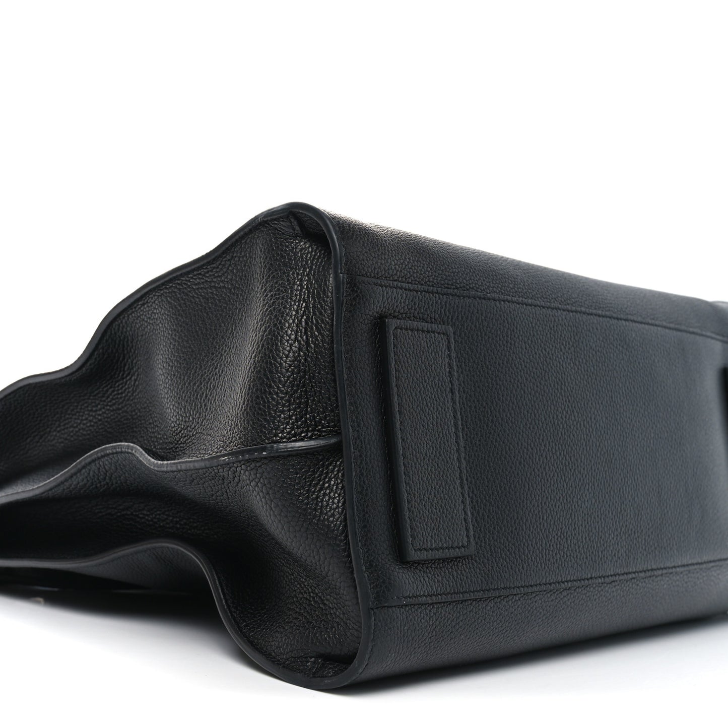Grained Calfskin Sac De Jour Souple North South Tote Black