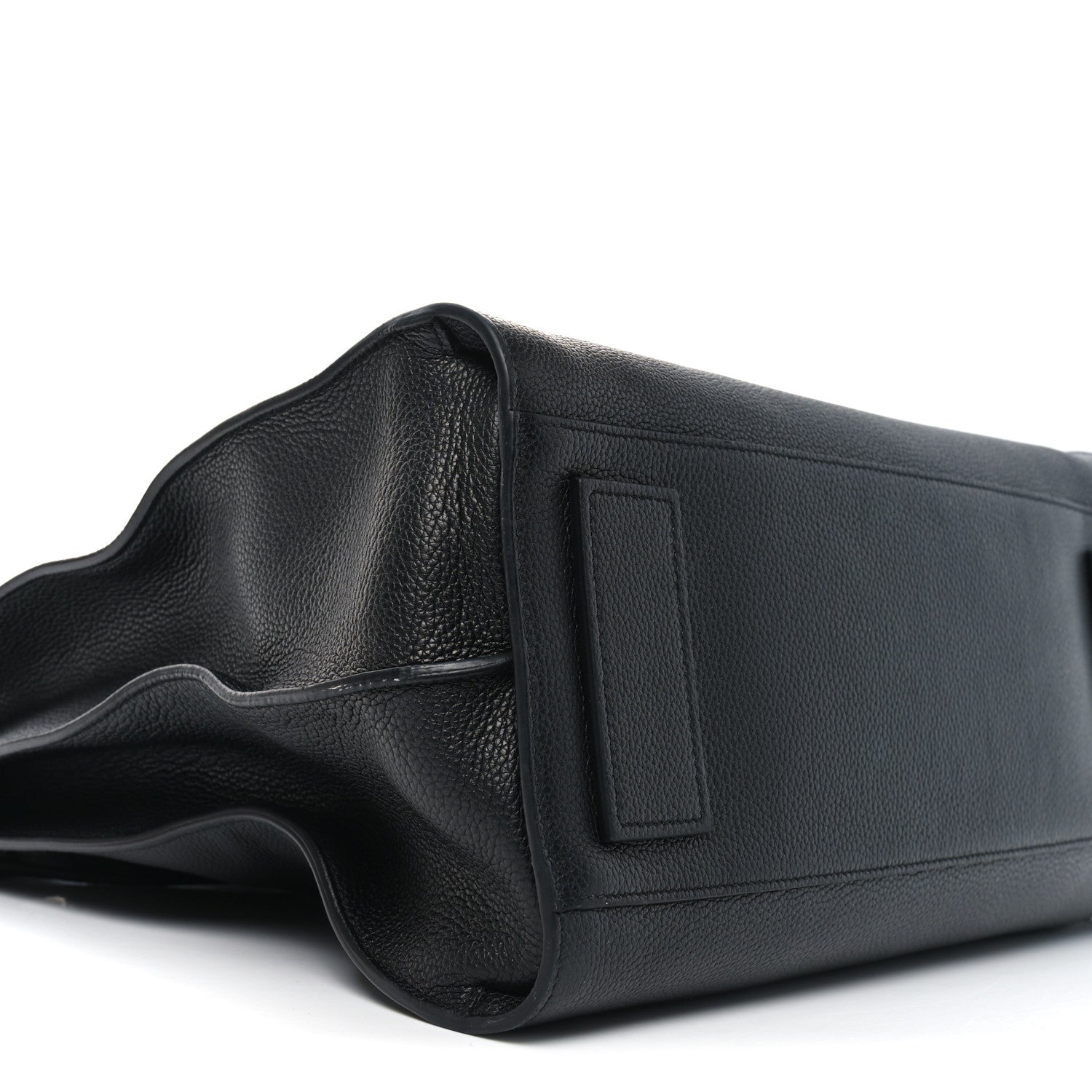 Saint Laurent Grained Calfskin Sac De Jour Souple North South Tote Black 8 of 9