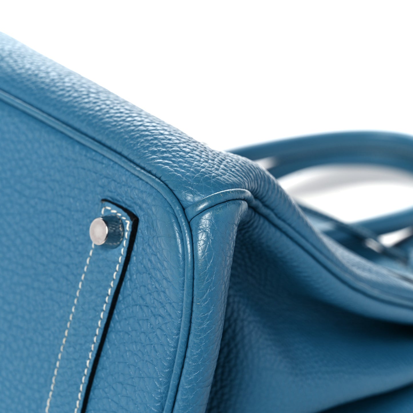 Togo Birkin 35 Blue Jean