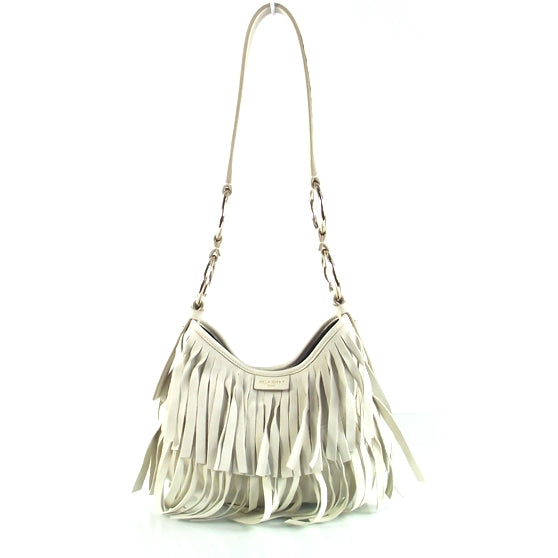 Saint Laurent Suede Boheme Fringe Shoulder Bag 1 of 9