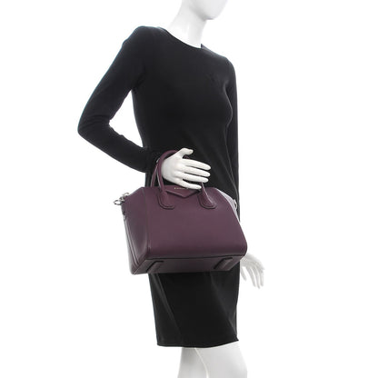 Givenchy Sugar Goatskin Small Antigona Dark Purple 3 of 22
