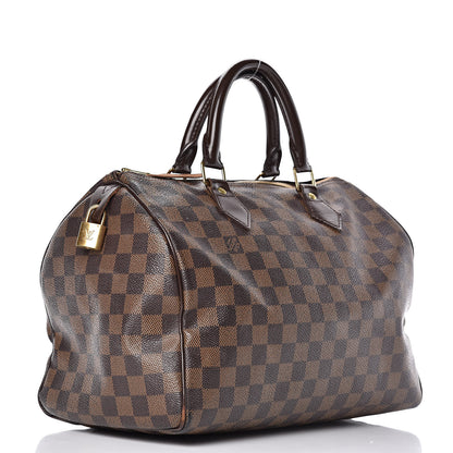Louis Vuitton Damier Ebene Speedy 30 3 of 20