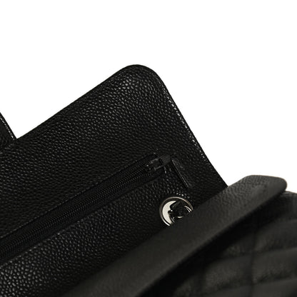 Chanel Caviar Quilted Small Double Flap Black 14 of 14