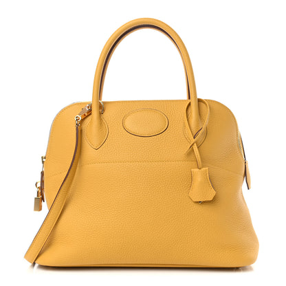 Hermes Taurillon Clemence Bolide 31 Jaune Ambre 1 of 11