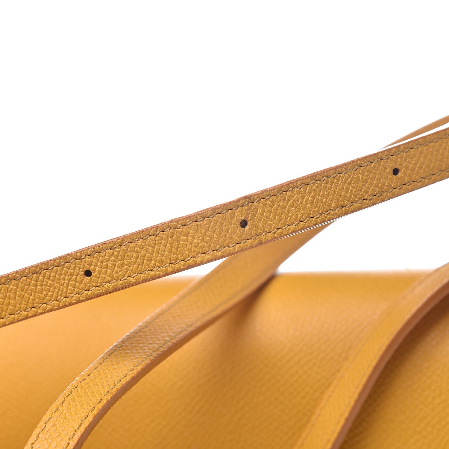 Celine Baby Grained Calfskin Small Trotteur Saffron 7 of 10