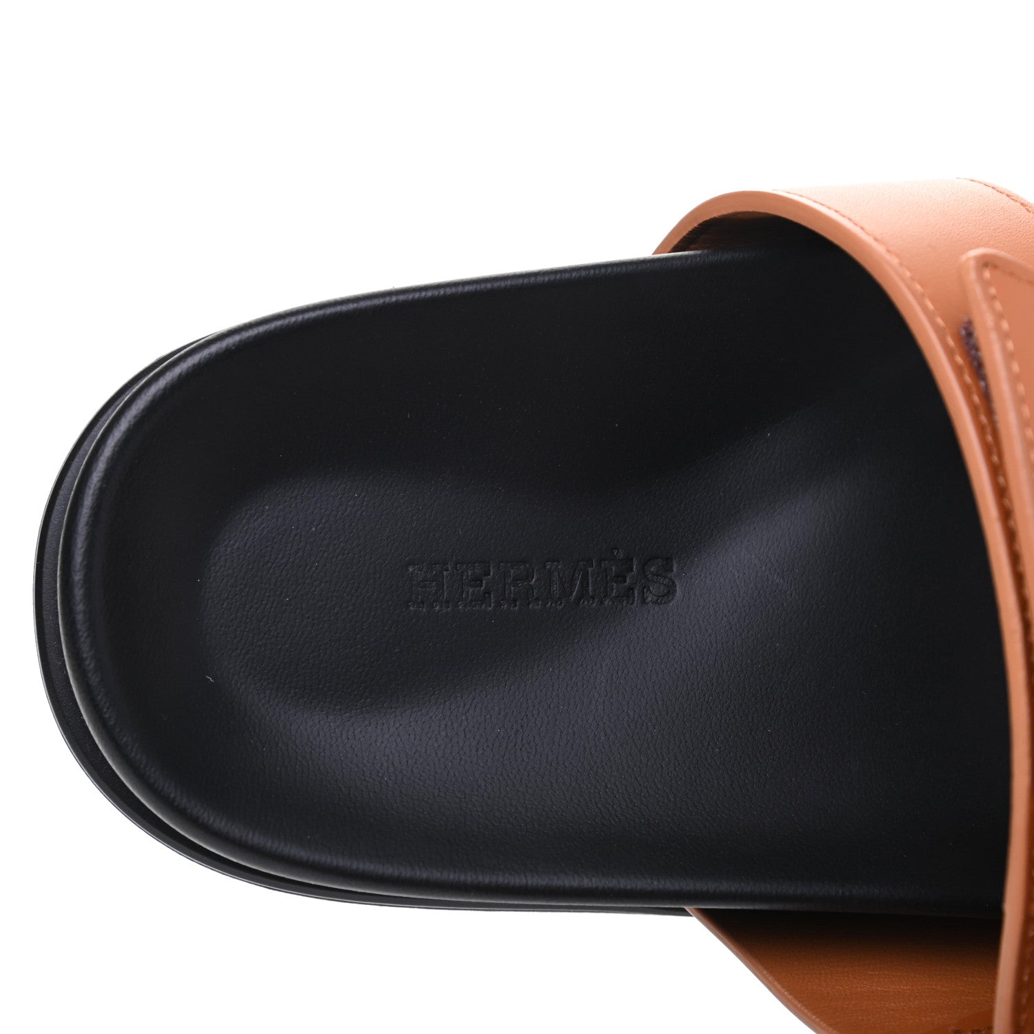 Hermes Calfskin Womens Chypre Sandals 37 Naturel 7 of 10