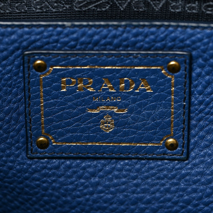 Prada Vitello Daino Tote Cobalto 6 of 15