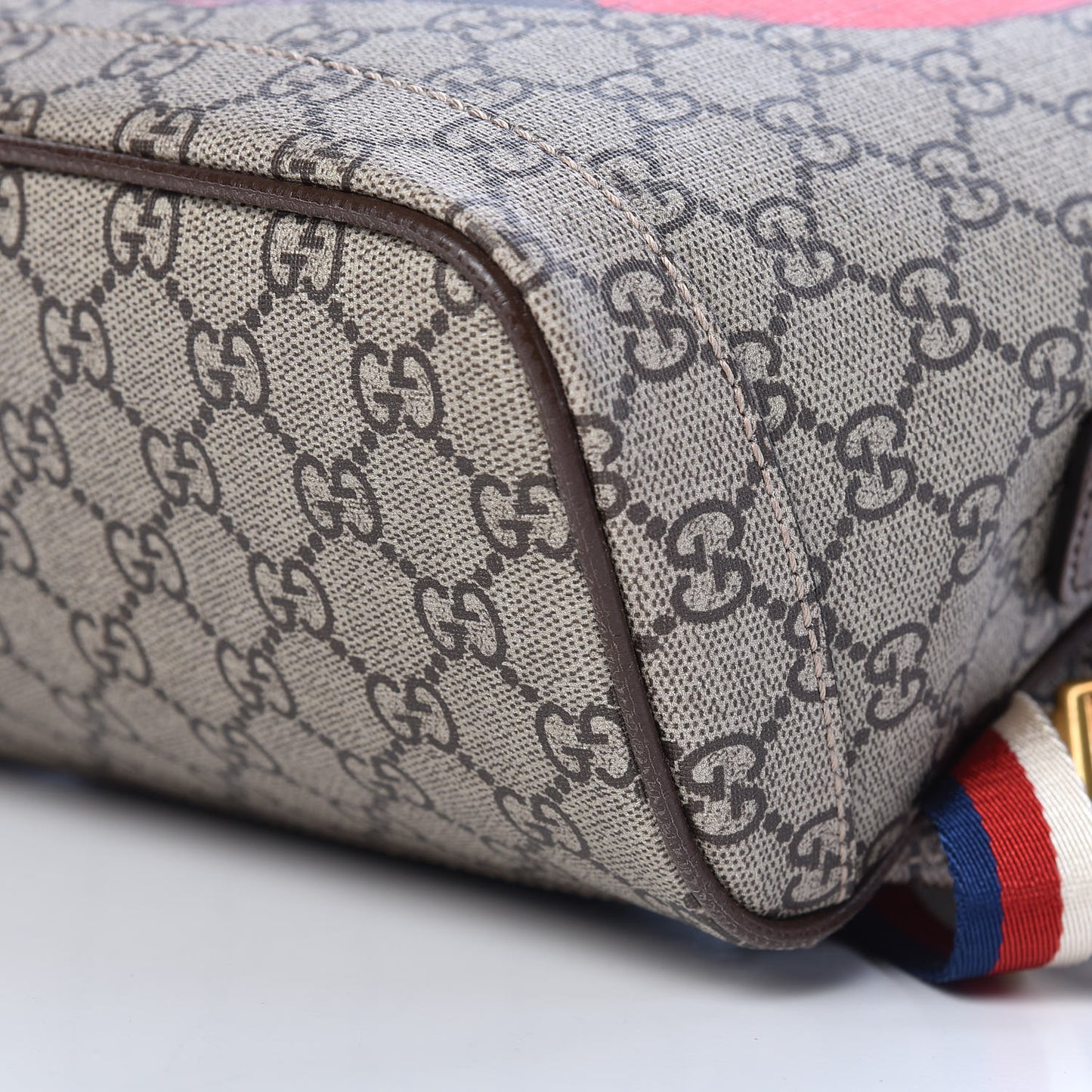 GG Supreme Monogram Mystic Cat Dome Backpack