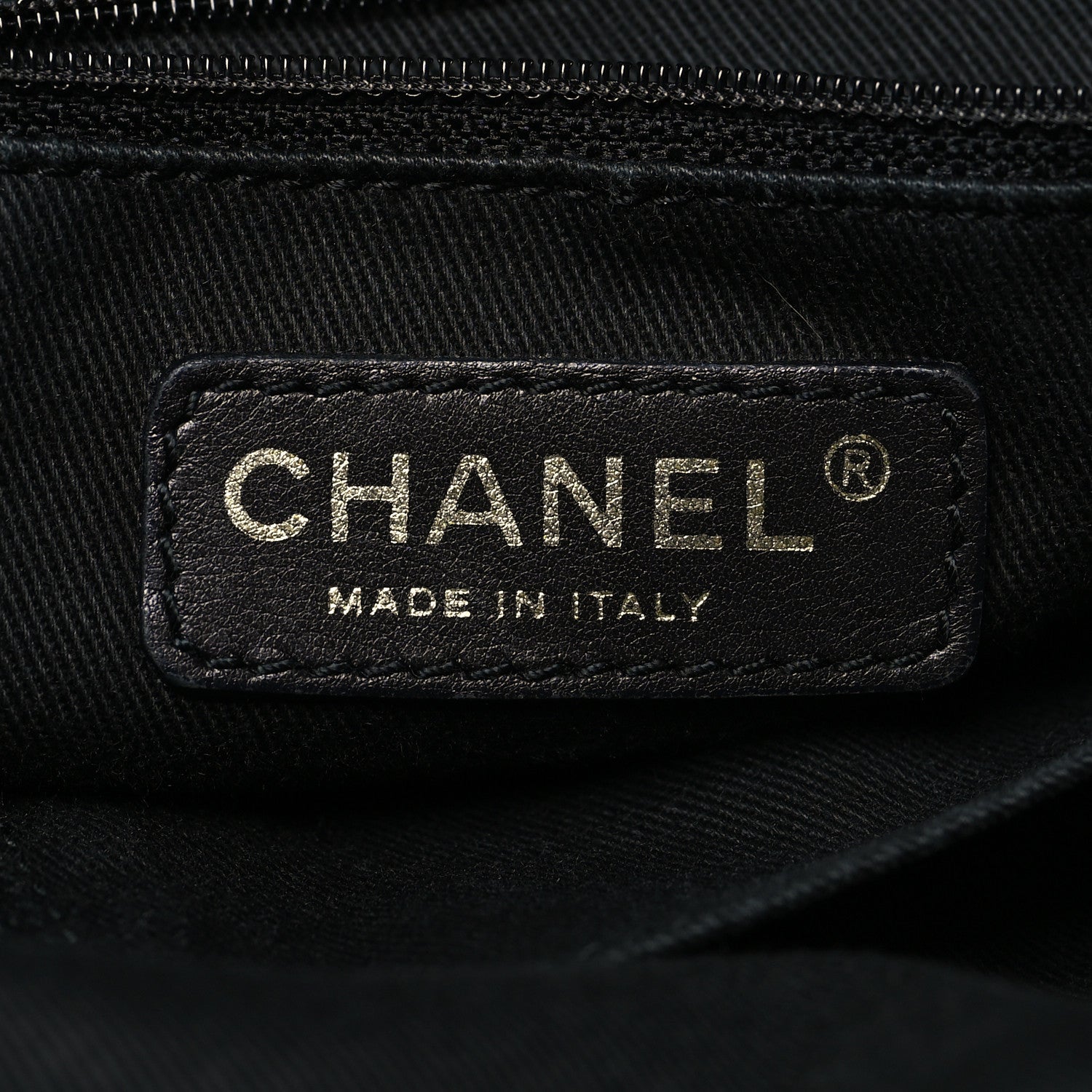 Chanel Lambskin Quilted Cloudy Bundle East West Tote Black 6 of 10
