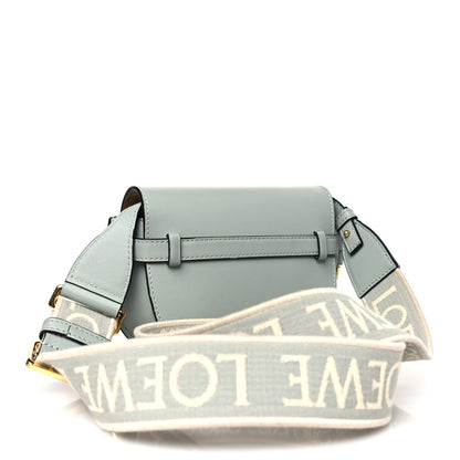 Loewe Calfskin Jacquard Mini Gate Dual Bag Ash Grey 3 of 9
