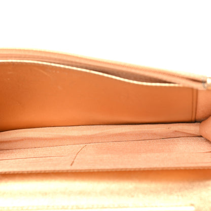 Chanel Metallic Lizard Wallet on Chain WOC Gold 5 of 10