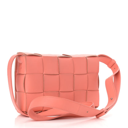 Bottega Veneta Nappa Maxi Intreccio Cassette Bag Peach 3 of 12