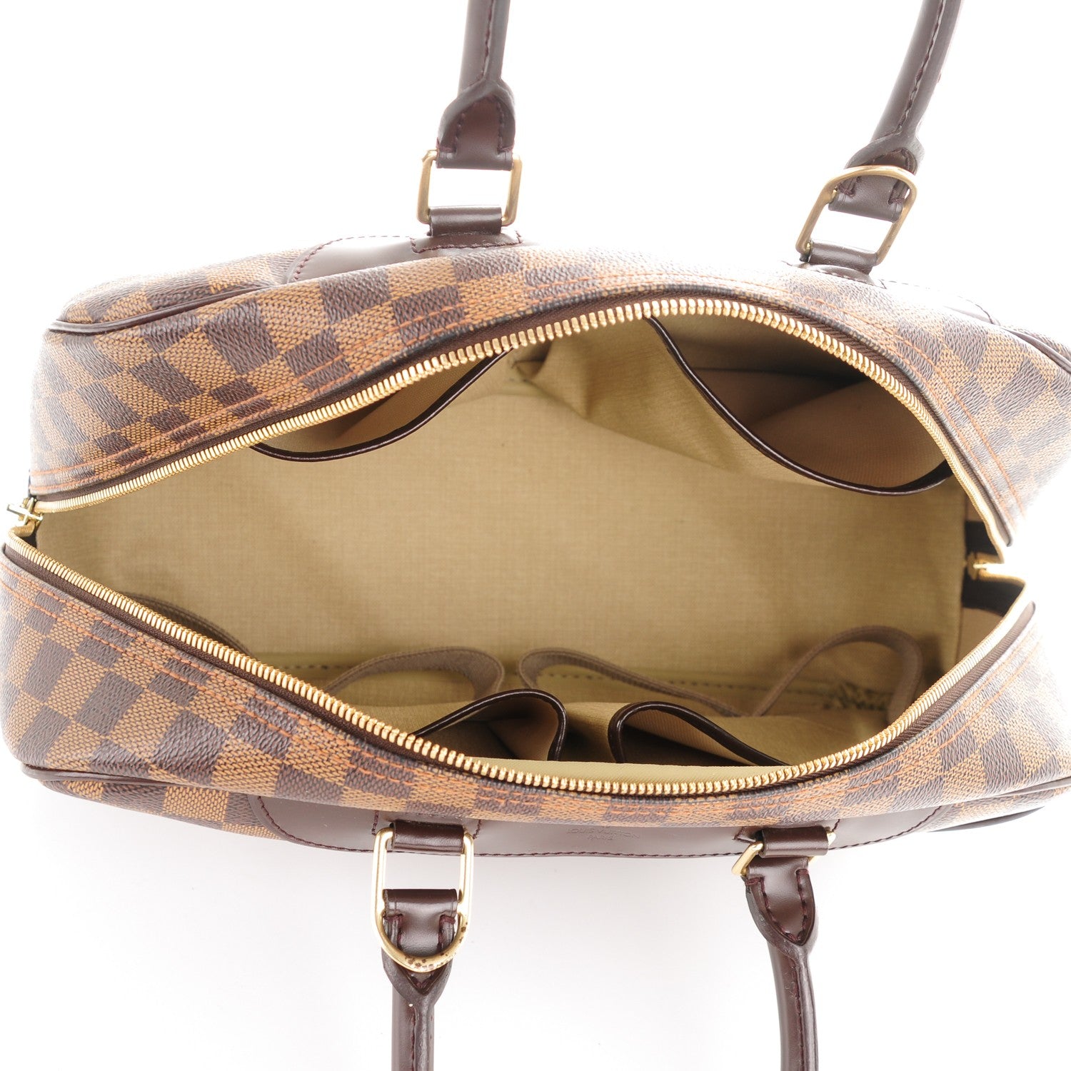 Louis Vuitton Damier Ebene Deauville 5 of 8