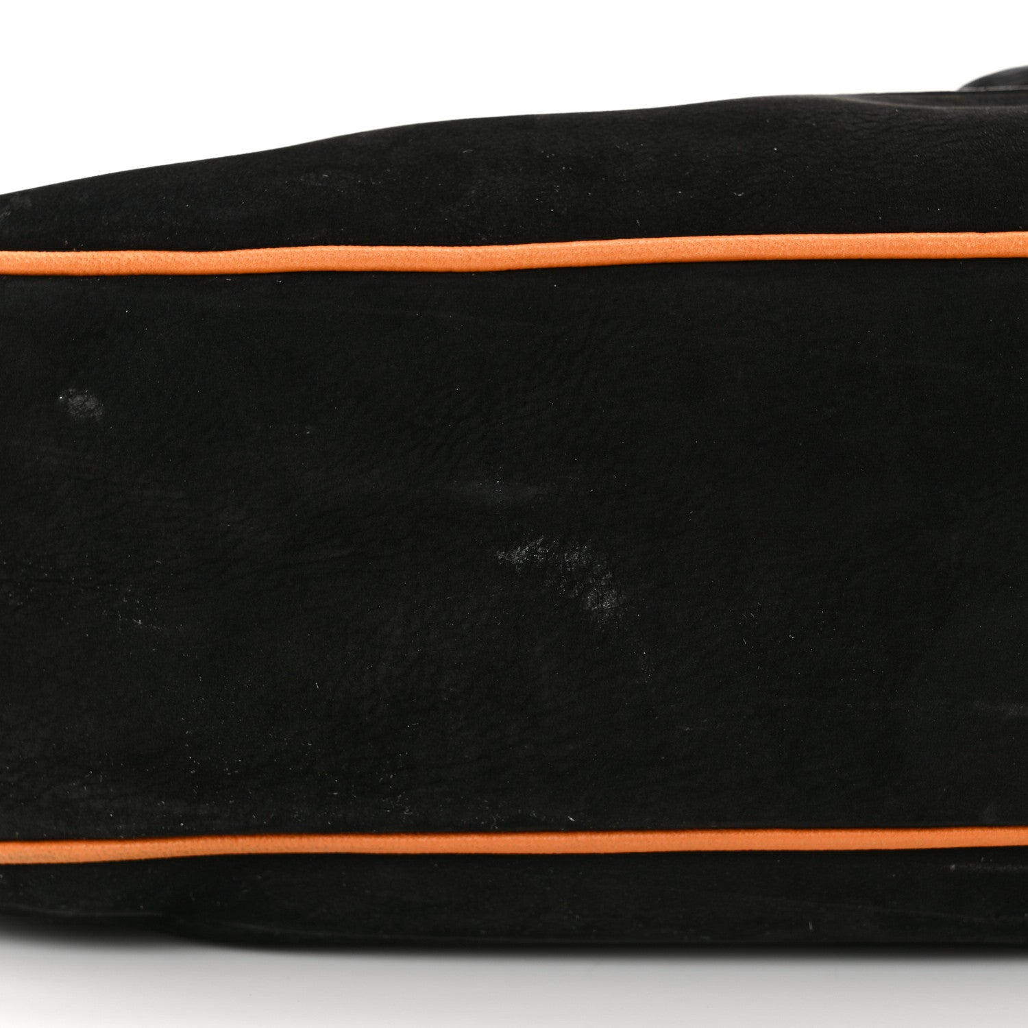 Gucci Nubuck Medium New Jackie Shoulder Bag Black Orange 11 of 12