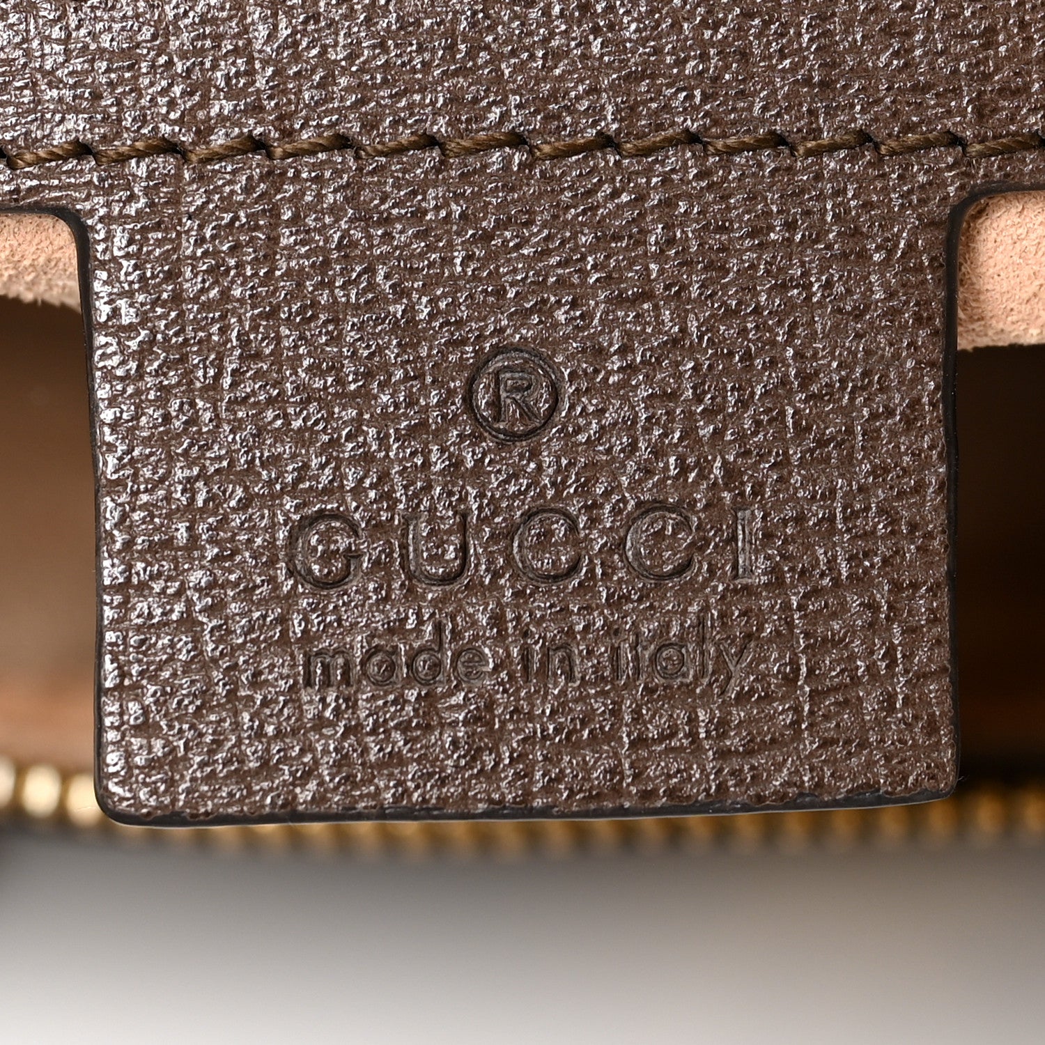 Gucci GG Supreme Monogram Web Medium Ophidia Boston Brown 6 of 10